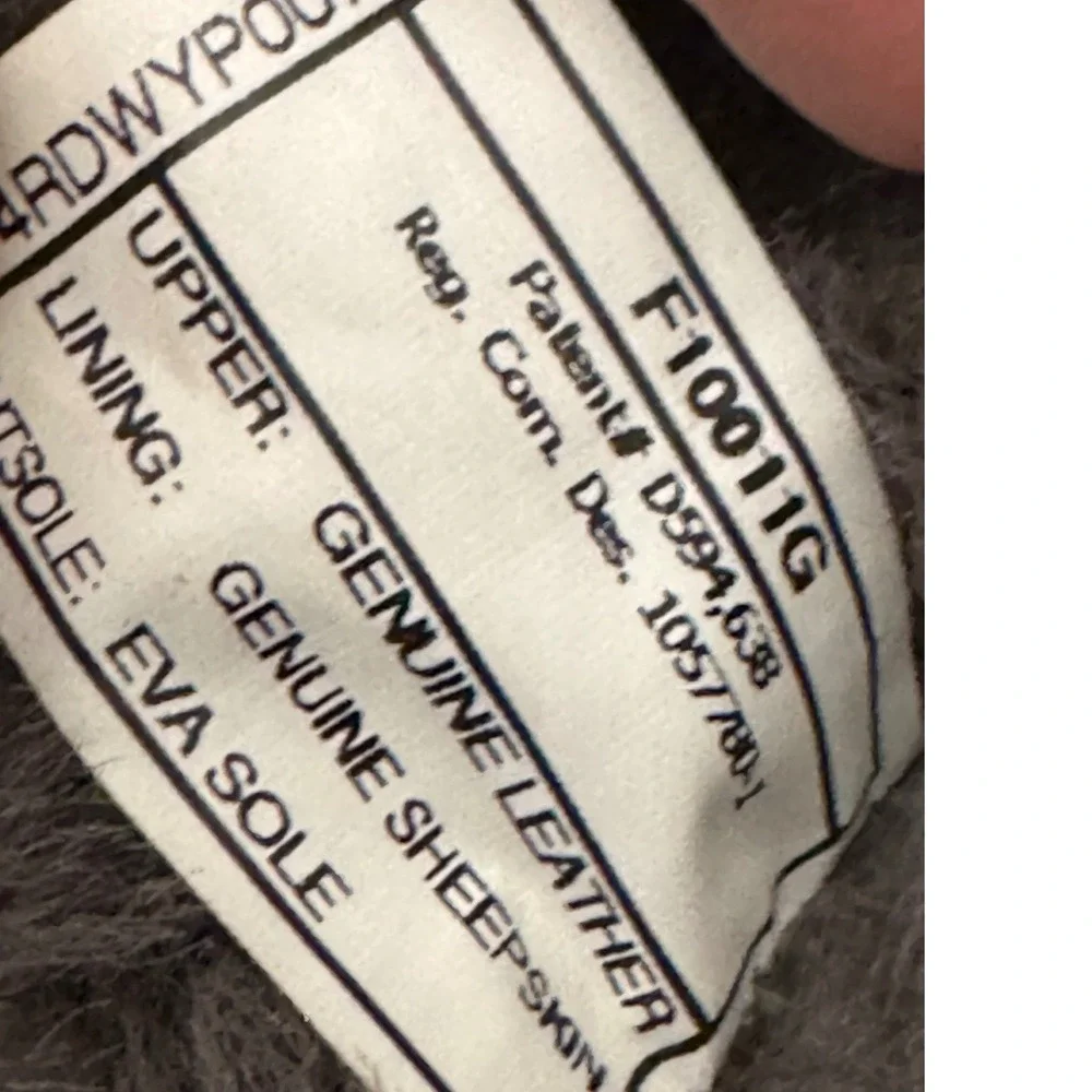 Ugg Classic Tall Boots Gray Suede Sheepskin Lined Size 7